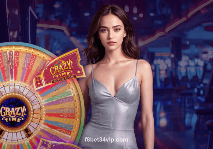 Hình ảnh Crazy Time tại f8bet